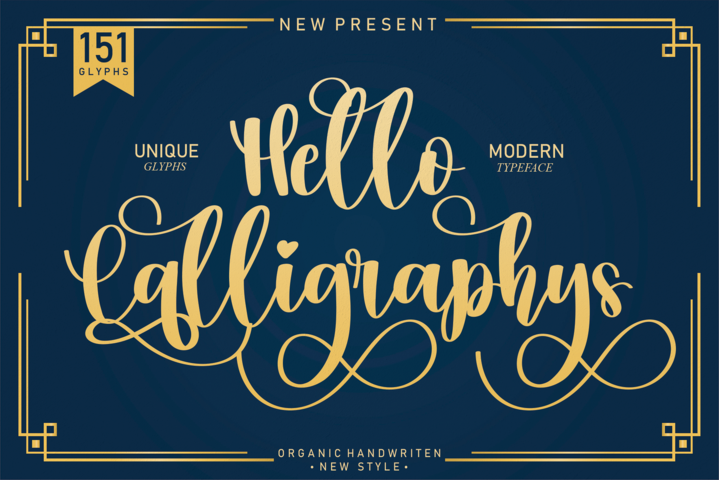 Hello Calligraphys